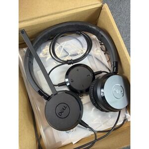 Dell Pro Stereo Headset UC150 Wired USB Black Business Office HSC016